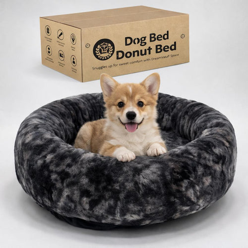 The Cloud Sleep Anti-Anxiety Dog Donut Bed